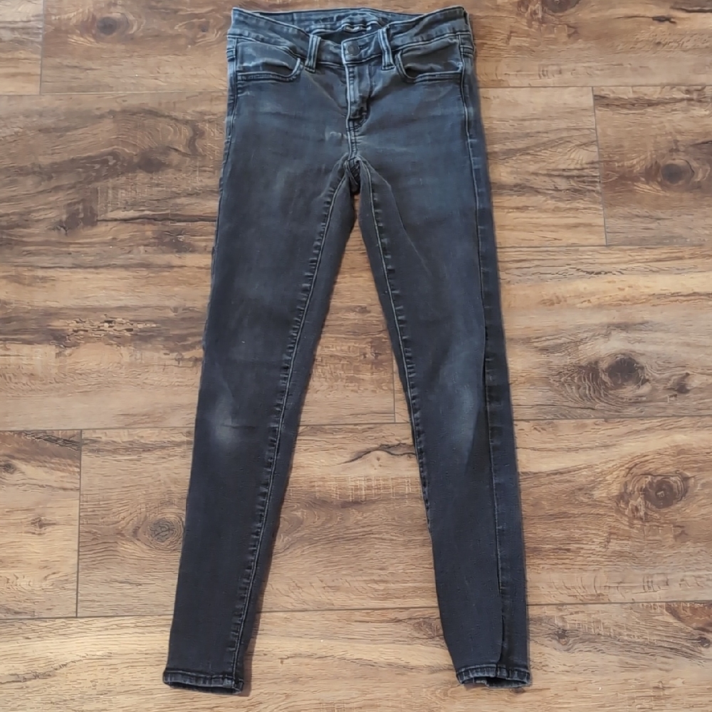 American Eagle Outfitters Dark Gray Skinny Jeans
